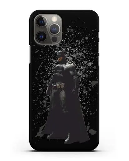 Чехол с иллюстрацией Бэтмен силиконовый для iPhone 12 Pro