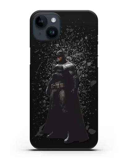 Чехол с иллюстрацией Бэтмен силиконовый для iPhone 14 Plus