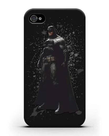 Чехол с иллюстрацией Бэтмен силиконовый для iPhone 4/4s