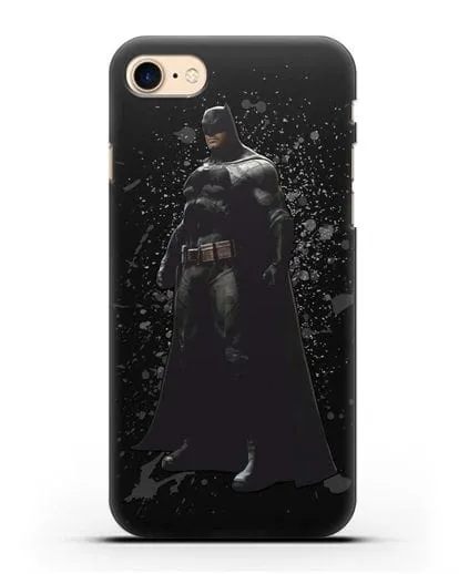 Чехол с иллюстрацией Бэтмен силиконовый для iPhone 7