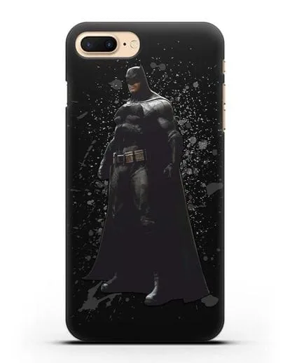Чехол с иллюстрацией Бэтмен силиконовый для iPhone 7 Plus
