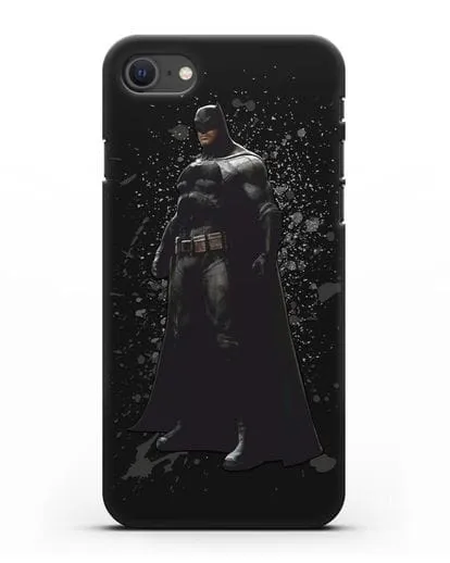 Чехол с иллюстрацией Бэтмен силиконовый для iPhone SE 2020