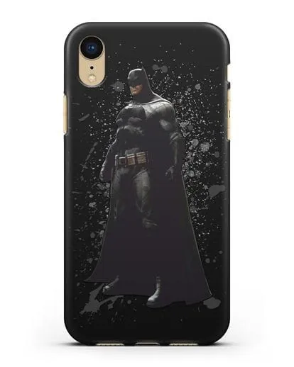 Чехол с иллюстрацией Бэтмен силиконовый для iPhone XR