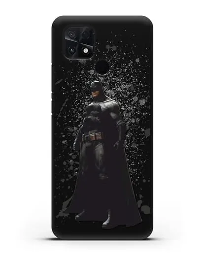 Чехол с иллюстрацией Бэтмен силиконовый для Xiaomi Poco C40