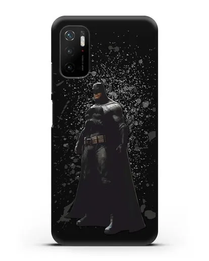 Чехол с иллюстрацией Бэтмен силиконовый для Xiaomi Poco M3 Pro