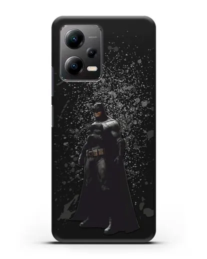 Чехол с иллюстрацией Бэтмен силиконовый для Xiaomi Poco X5