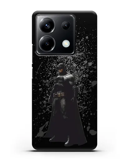 Чехол с иллюстрацией Бэтмен силиконовый для Xiaomi Poco X6