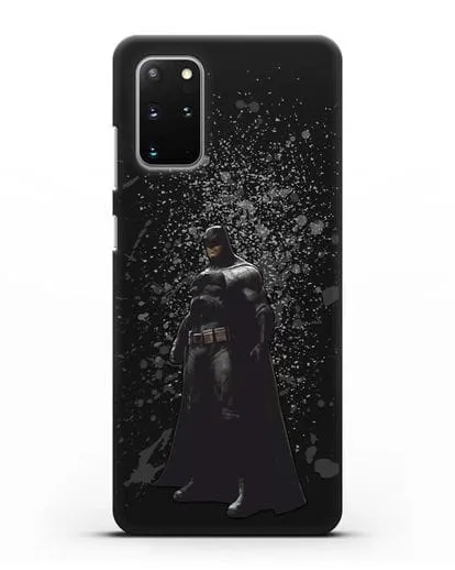 Чехол с иллюстрацией Бэтмен силиконовый для Samsung Galaxy S20 Plus [SM-G985F]