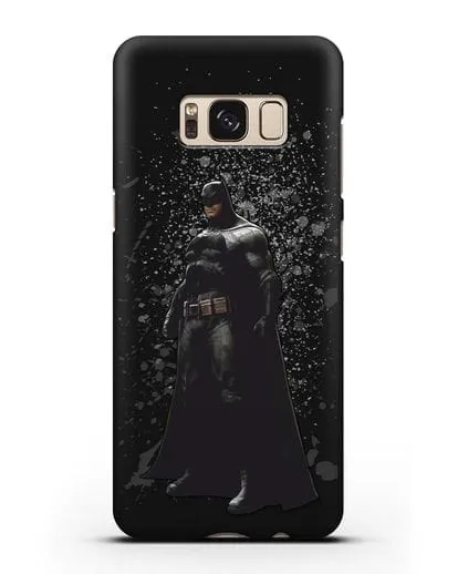 Чехол с иллюстрацией Бэтмен силиконовый для Samsung Galaxy S8 Plus [SM-G955F]