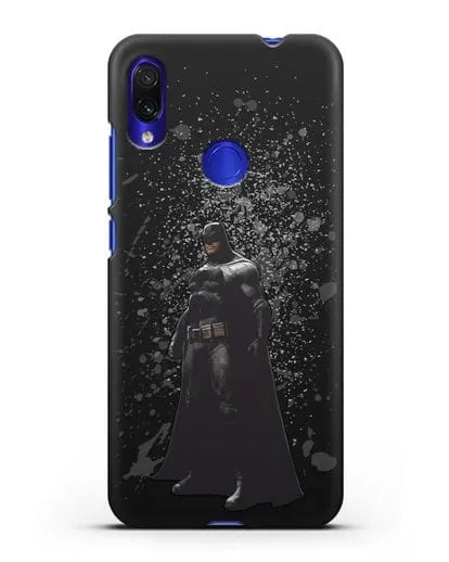 Чехол с иллюстрацией Бэтмен силиконовый для Xiaomi Redmi Note 7