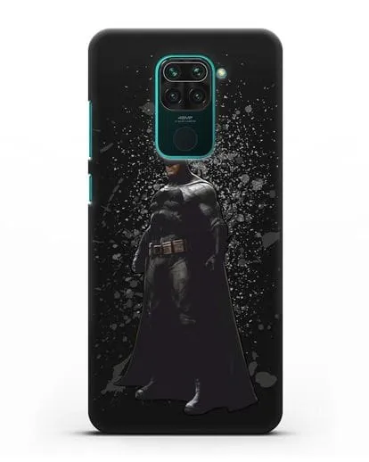 Чехол с иллюстрацией Бэтмен силиконовый для Xiaomi Redmi Note 9
