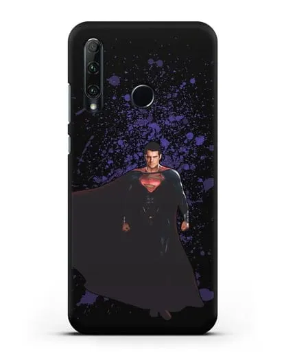 Чехол с иллюстрацией Супермен силиконовый для Honor 20e