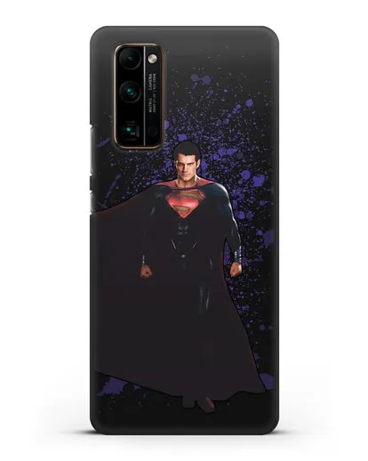 Чехол с иллюстрацией Супермен силиконовый для Honor 30 Pro