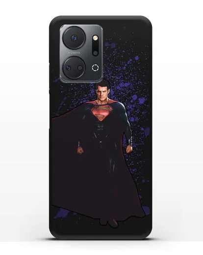 Чехол с иллюстрацией Супермен силиконовый для Honor X7a