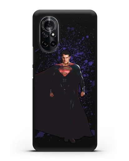 Чехол с иллюстрацией Супермен силиконовый для Huawei Nova 8