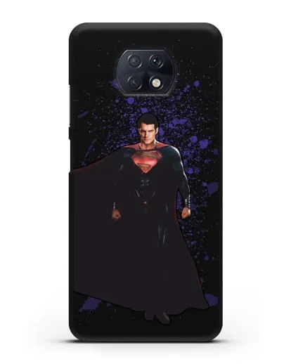 Чехол с иллюстрацией Супермен силиконовый для Xiaomi Redmi Note 9T