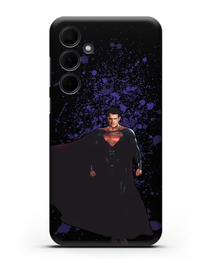Чехол с иллюстрацией Супермен силиконовый для Samsung Galaxy A55 [SM-A556]
