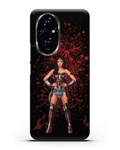 Чехол с иллюстрацией Чудо-женщина силиконовый для Honor 200