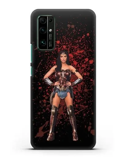 Чехол с иллюстрацией Чудо-женщина силиконовый для Honor 30