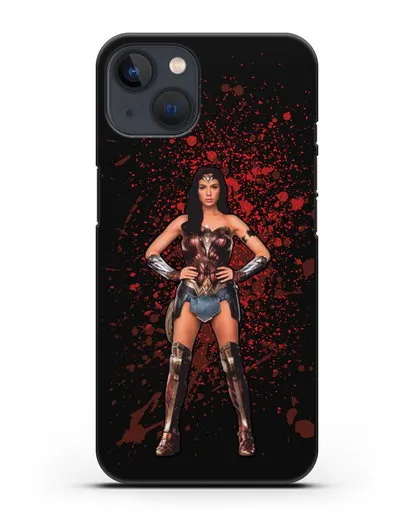Чехол с иллюстрацией Чудо-женщина силиконовый для iPhone 13 Mini