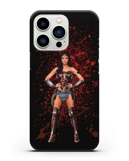 Чехол с иллюстрацией Чудо-женщина силиконовый для iPhone 13 Pro