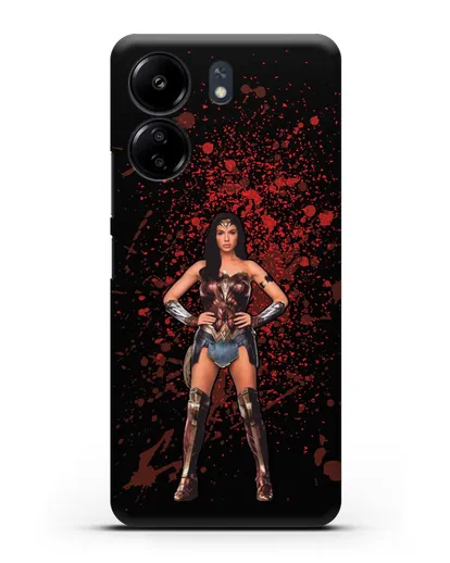 Чехол с иллюстрацией Чудо-женщина силиконовый для Xiaomi Poco C65