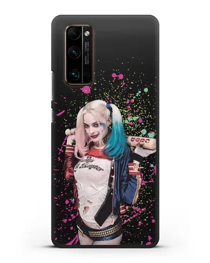 Чехол с иллюстрацией Харли Квинн силиконовый для Honor 30 Pro