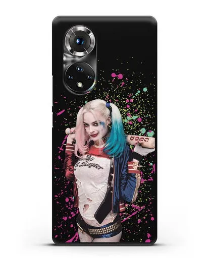 Чехол с иллюстрацией Харли Квинн силиконовый для Honor 50