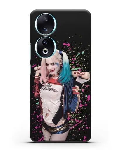 Чехол с иллюстрацией Харли Квинн силиконовый для Honor 90