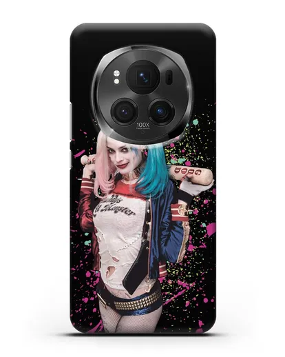 Чехол с иллюстрацией Харли Квинн силиконовый для Honor Magic 6 Pro