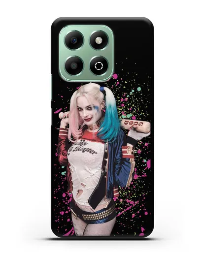Чехол с иллюстрацией Харли Квинн силиконовый для Honor X6b