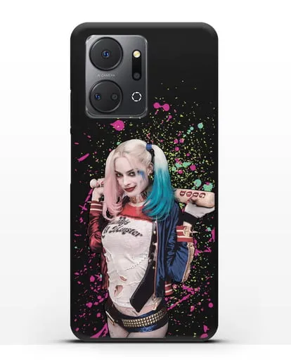 Чехол с иллюстрацией Харли Квинн силиконовый для Honor X7a