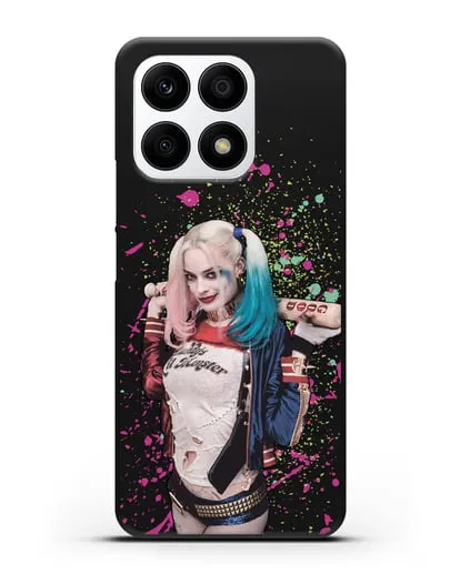 Чехол с иллюстрацией Харли Квинн силиконовый для Honor X8a