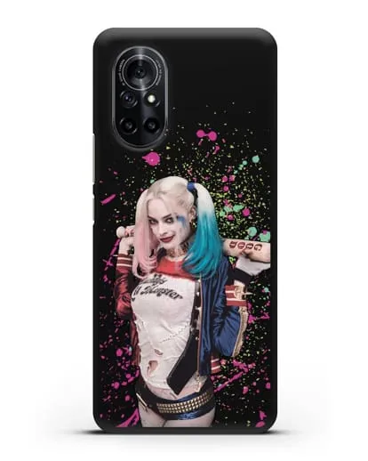 Чехол с иллюстрацией Харли Квинн силиконовый для Huawei Nova 8