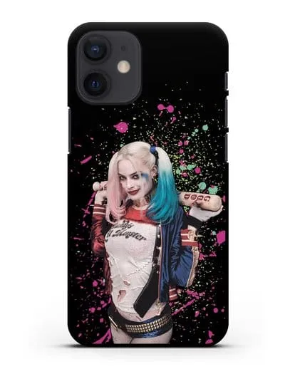 Чехол с иллюстрацией Харли Квинн силиконовый для iPhone 12 mini