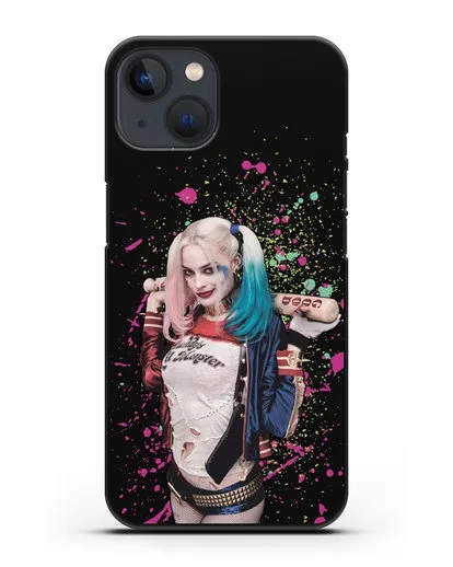 Чехол с иллюстрацией Харли Квинн силиконовый для iPhone 13 Mini