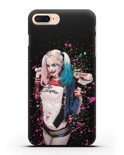 Чехол с иллюстрацией Харли Квинн силиконовый для iPhone 7 Plus
