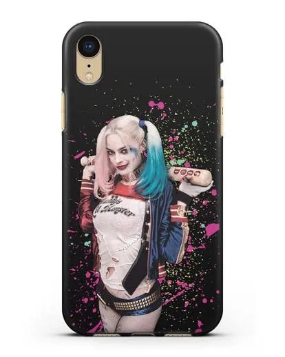 Чехол с иллюстрацией Харли Квинн силиконовый для iPhone XR