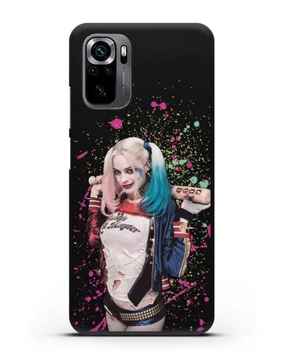 Чехол с иллюстрацией Харли Квинн силиконовый для Xiaomi Poco M5s