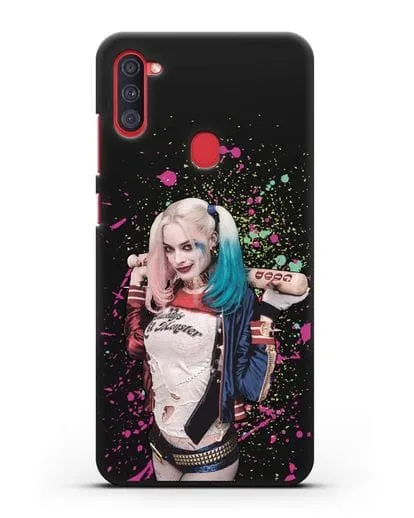 Чехол с иллюстрацией Харли Квинн силиконовый для Samsung Galaxy A11 [SM-A115F]