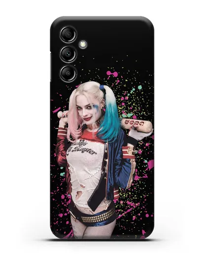 Чехол с иллюстрацией Харли Квинн силиконовый для Samsung Galaxy A14 [SM-A145]