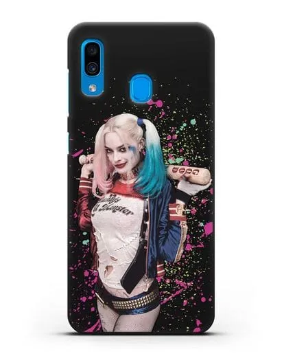 Чехол с иллюстрацией Харли Квинн силиконовый для Samsung Galaxy A30 [SM-A305FN]