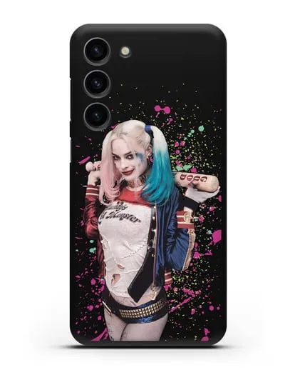 Чехол с иллюстрацией Харли Квинн силиконовый для Samsung Galaxy S23 Plus [SM-S916]