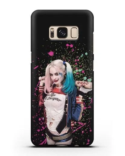 Чехол с иллюстрацией Харли Квинн силиконовый для Samsung Galaxy S8 Plus [SM-G955F]