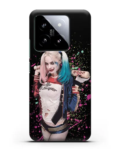 Чехол с иллюстрацией Харли Квинн силиконовый для Xiaomi 14