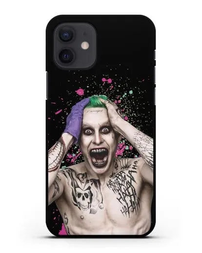 Чехол с иллюстрацией Джокер силиконовый для iPhone 12