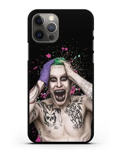 Чехол с иллюстрацией Джокер силиконовый для iPhone 12 Pro