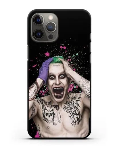 Чехол с иллюстрацией Джокер силиконовый для iPhone 12 Pro Max