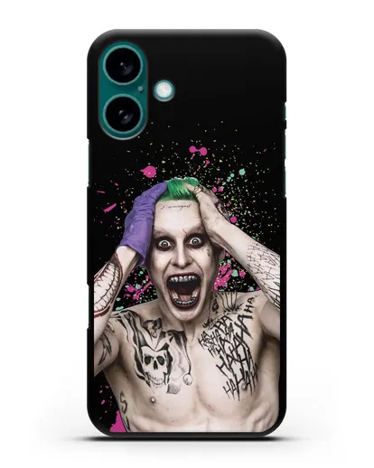 Чехол с иллюстрацией Джокер силиконовый для iPhone 16 Plus