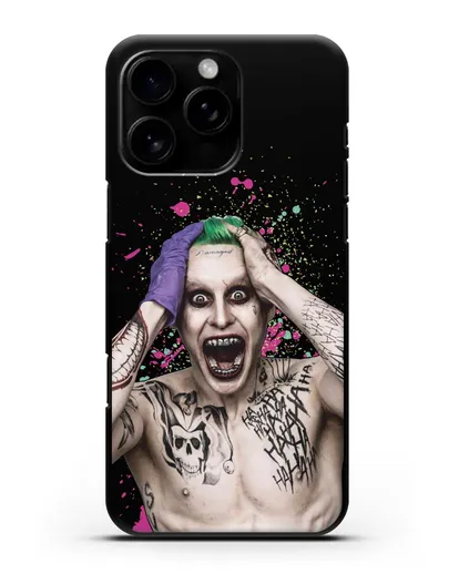 Чехол с иллюстрацией Джокер силиконовый для iPhone 16 Pro Max